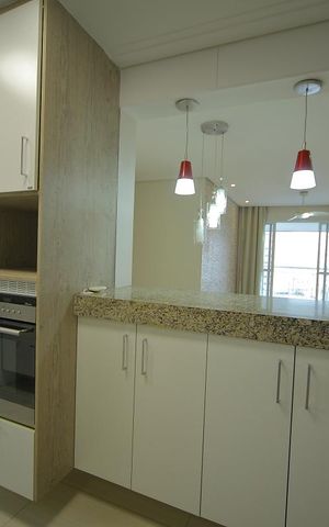 Apartamento à venda com 91m², 3 quartos e 2 vagasCozinha 