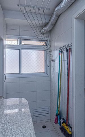 Apartamento para alugar com 256m², 2 quartos e 4 vagas Apartamento para alugar com 256m², 2 quartos e 4 vagasÁrea de serviço