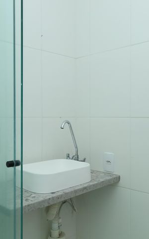 Apartamento para alugar com 27m², 1 quarto e sem vagaBanheiro
