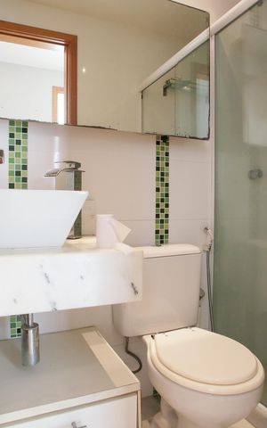 Apartamento à venda com 184m², 2 quartos e 2 vagasBanheiro Social