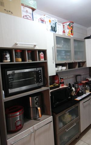 Casa à venda com 45m², 2 quartos e sem vagaCozinha e Área de Serviço