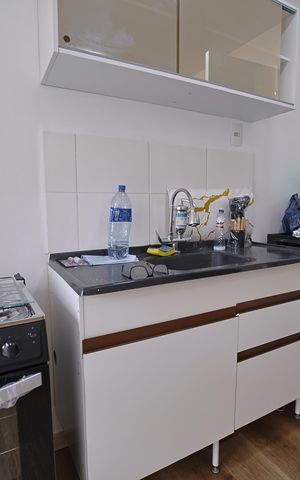 Apartamento à venda com 35m², 2 quartos e sem vagaCozinha e Área de Serviço