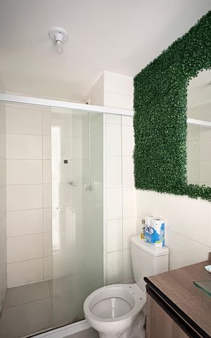 Apartamento à venda com 34m², 2 quartos e sem vaga Apartamento à venda com 34m², 2 quartos e sem vagaBanheiro