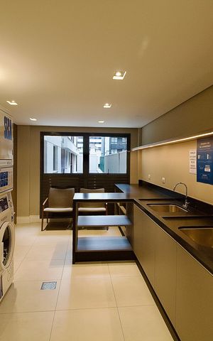 Apartamento para alugar com 30m², 1 quarto e sem vaga Apartamento para alugar com 30m², 1 quarto e sem vagaÁrea comum - Lavanderia