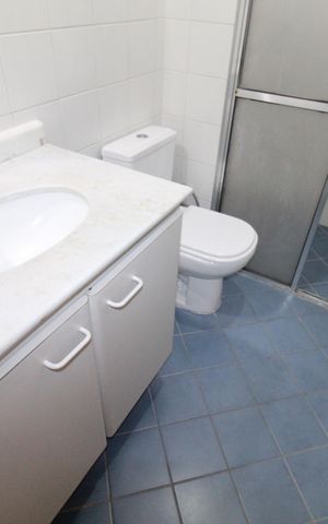Apartamento para alugar com 96m², 3 quartos e 1 vagaBanheiro social