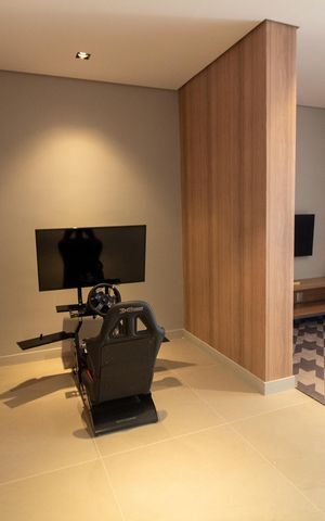 Apartamento para alugar com 84m², 3 quartos e 2 vagasÁrea comum - Sala de Jogos