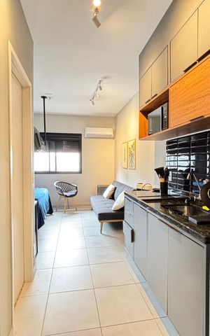 Studio à venda com 26m², 1 quarto e sem vaga Studio à venda com 26m², 1 quarto e sem vagaStudio