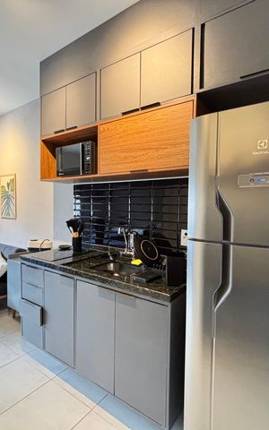 Studio à venda com 26m², 1 quarto e sem vaga Studio à venda com 26m², 1 quarto e sem vagaStudio