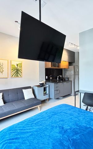 Studio à venda com 26m², 1 quarto e sem vaga Studio à venda com 26m², 1 quarto e sem vagaStudio