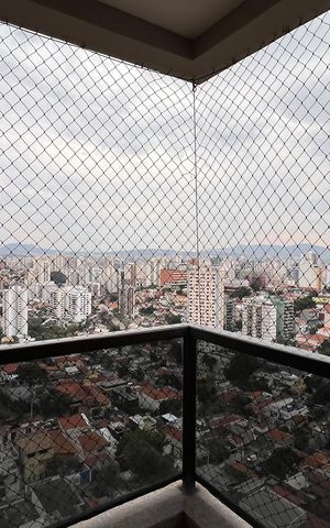Apartamento à venda com 237m², 4 quartos e 5 vagasSacada da suite 3