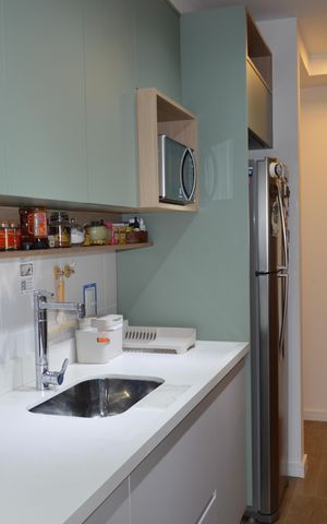 Apartamento à venda com 105m², 2 quartos e 2 vagasCozinha