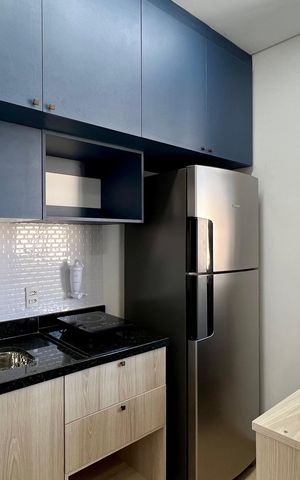 Studio à venda com 25m², 1 quarto e sem vaga Studio à venda com 25m², 1 quarto e sem vagaCozinha