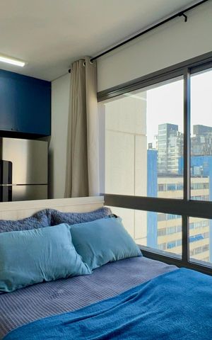 Studio à venda com 25m², 1 quarto e sem vaga Studio à venda com 25m², 1 quarto e sem vagaStudio