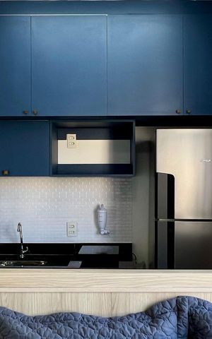 Studio à venda com 25m², 1 quarto e sem vaga Studio à venda com 25m², 1 quarto e sem vagaCozinha