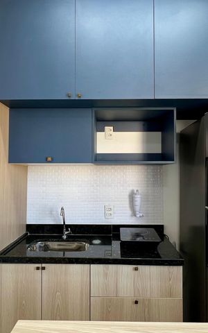 Studio à venda com 25m², 1 quarto e sem vaga Studio à venda com 25m², 1 quarto e sem vagaCozinha