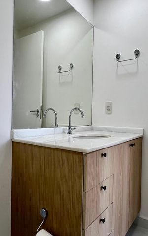 Studio à venda com 25m², 1 quarto e sem vaga Studio à venda com 25m², 1 quarto e sem vagaBanheiro