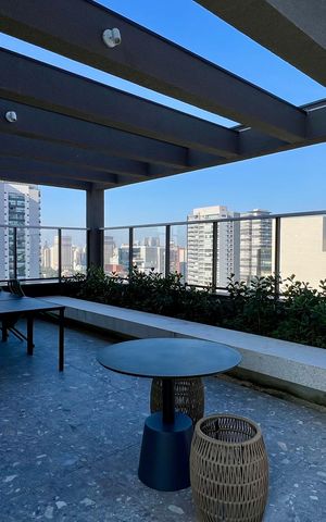 Studio à venda com 25m², 1 quarto e sem vaga Studio à venda com 25m², 1 quarto e sem vagaChurrasqueira