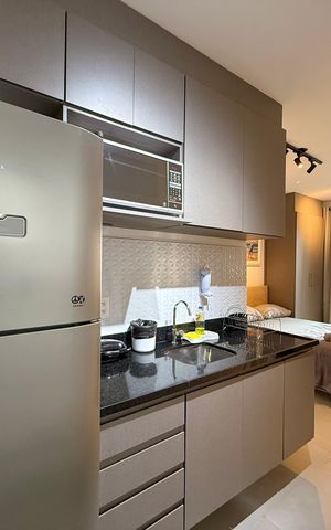 Studio à venda com 25m², 0 quarto e sem vaga Studio à venda com 25m², 0 quarto e sem vagaCozinha