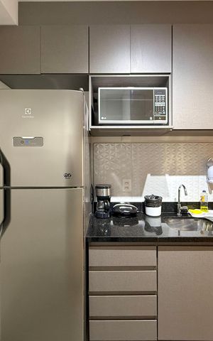 Studio à venda com 25m², 0 quarto e sem vaga Studio à venda com 25m², 0 quarto e sem vagaCozinha