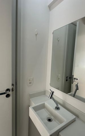 Apartamento para alugar com 48m², 1 quarto e 1 vaga Apartamento para alugar com 48m², 1 quarto e 1 vagaBanheiro