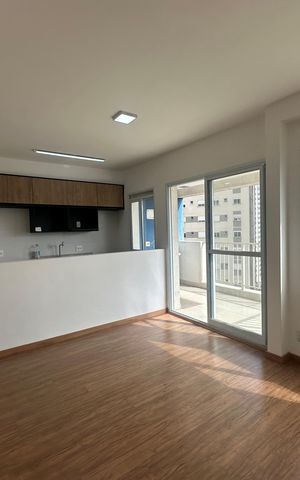 Apartamento para alugar com 48m², 1 quarto e 1 vaga Apartamento para alugar com 48m², 1 quarto e 1 vagaSala