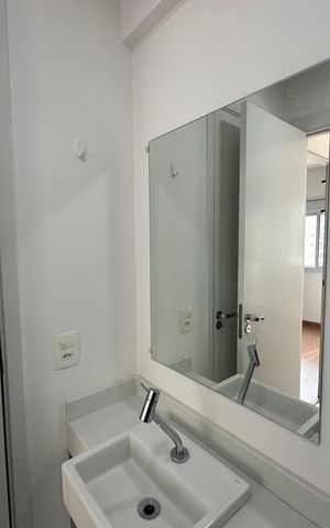Apartamento para alugar com 48m², 1 quarto e 1 vaga Apartamento para alugar com 48m², 1 quarto e 1 vagaBanheiro