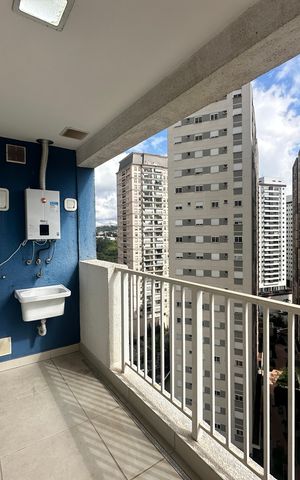 Apartamento para alugar com 48m², 1 quarto e 1 vaga Apartamento para alugar com 48m², 1 quarto e 1 vagaÁrea de Serviço