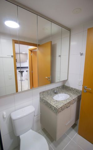Apartamento à venda com 40m², 1 quarto e 1 vagaBanheiro