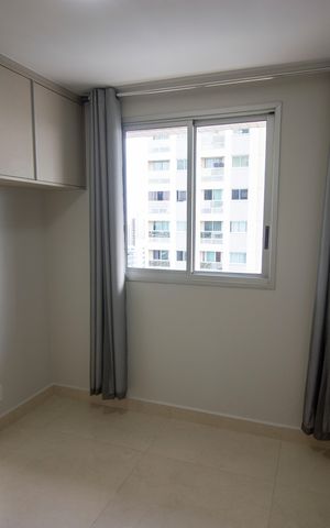 Apartamento à venda com 40m², 1 quarto e 1 vagaQuarto