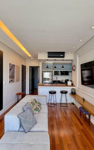 Apartamento para alugar com 85m², 2 quartos e 2 vagasSala