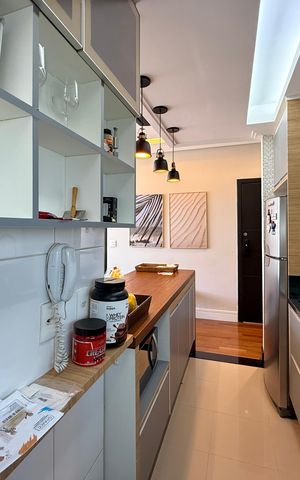 Apartamento para alugar com 85m², 2 quartos e 2 vagasCozinha
