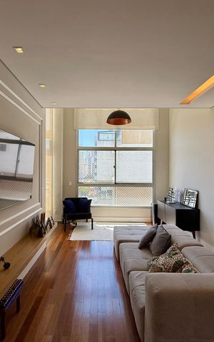 Apartamento para alugar com 85m², 2 quartos e 2 vagasSala