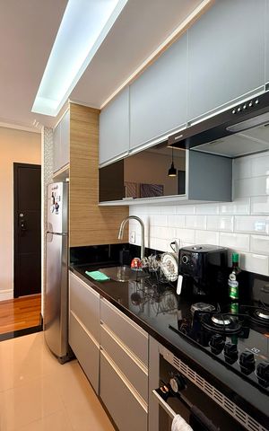 Apartamento para alugar com 85m², 2 quartos e 2 vagasCozinha