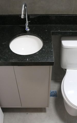 Apartamento para alugar com 37m², 2 quartos e sem vagaBanheiro