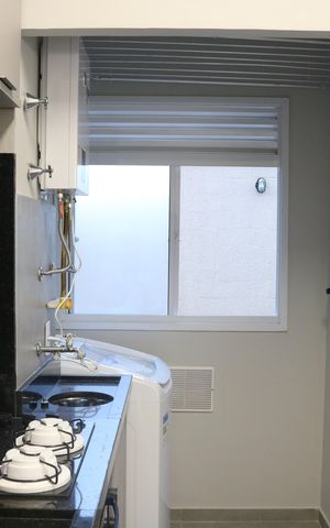 Apartamento para alugar com 37m², 2 quartos e sem vagaCozinha e Área de Serviço