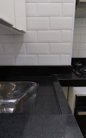 Apartamento para alugar com 36m², 2 quartos e sem vagaCozinha/Área de serviço