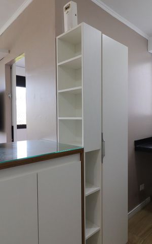 Apartamento para alugar com 36m², 2 quartos e sem vagaCozinha/Área de serviço