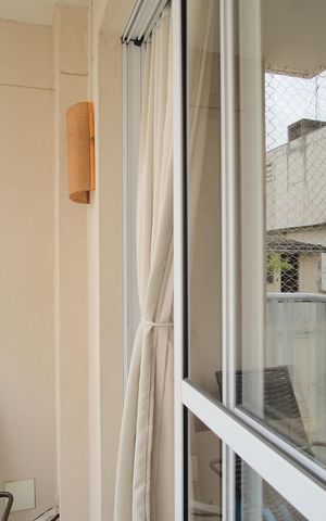 Apartamento à venda com 49m², 2 quartos e 1 vagaVaranda