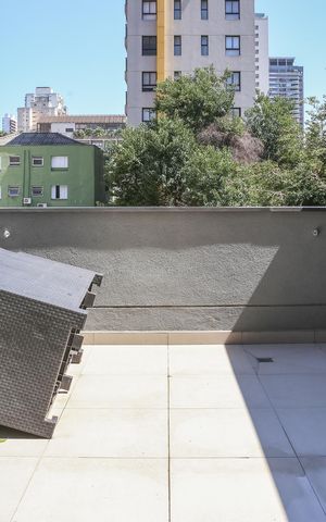 Studio para alugar com 40m², 1 quarto e sem vaga Studio para alugar com 40m², 1 quarto e sem vagaSacada