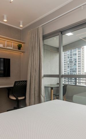 Studio à venda com 27m², 1 quarto e sem vaga Studio à venda com 27m², 1 quarto e sem vagaStudio