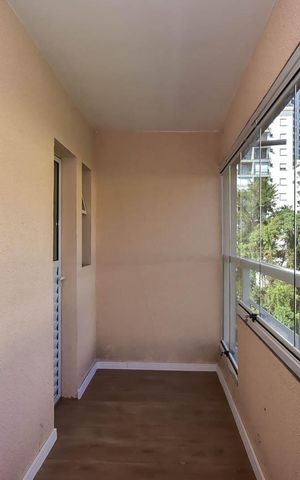 Apartamento à venda com 35m², 1 quarto e 1 vagaVaranda