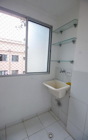 Apartamento à venda com 46m², 2 quartos e 1 vagaÁrea de Serviço