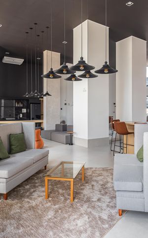 Studio para alugar com 25m², 1 quarto e sem vagaÁrea comum -Salão de Festas