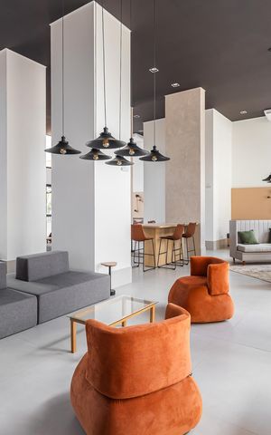 Studio para alugar com 25m², 1 quarto e sem vagaÁrea comum -Salão de Festas