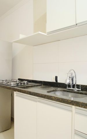 Apartamento à venda com 27m², 1 quarto e sem vagaCozinha e Área de Serviço