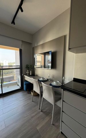 Studio à venda com 27m², 1 quarto e sem vaga