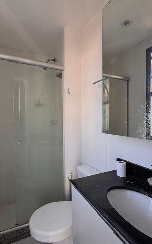 Apartamento à venda com 88m², 3 quartos e 2 vagas Apartamento à venda com 88m², 3 quartos e 2 vagasBanheiro da suíte