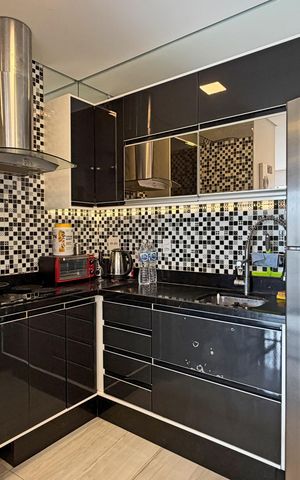 Apartamento para alugar com 45m², 1 quarto e 1 vagaCozinha e Área de Serviço