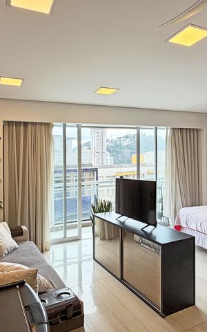 Apartamento para alugar com 45m², 1 quarto e 1 vagaSala/Quarto