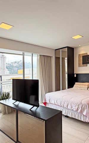Apartamento para alugar com 45m², 1 quarto e 1 vagaSala/Quarto